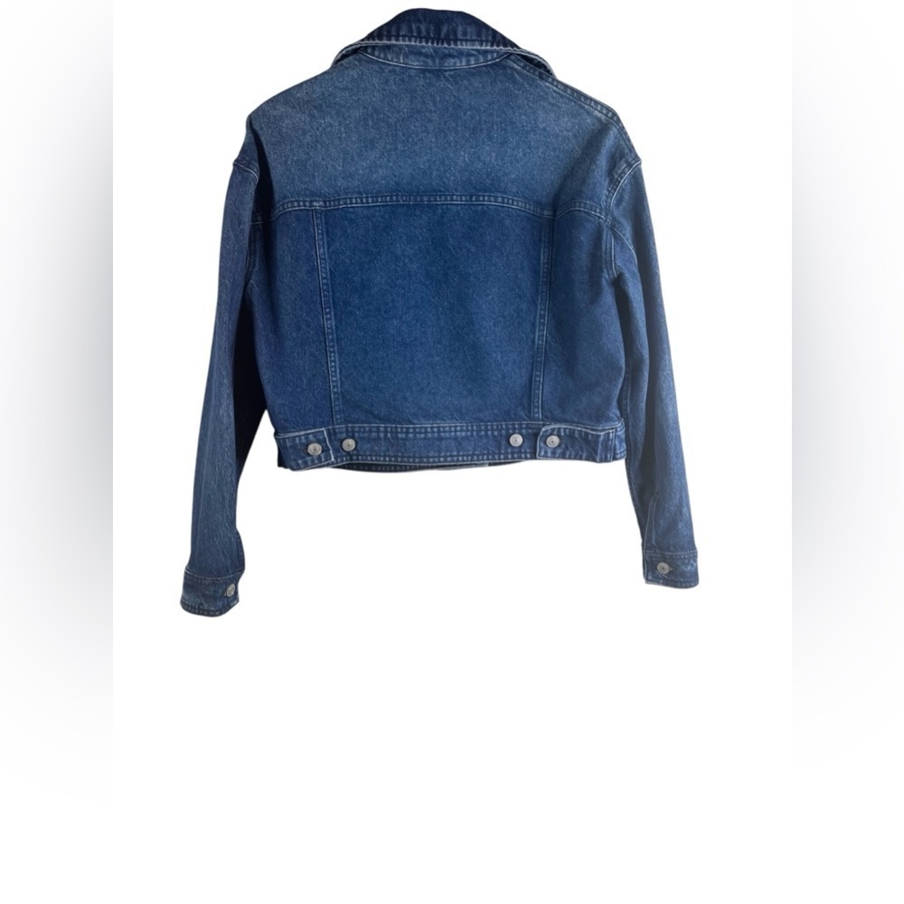 Free People We the Free  Now or Never Denim Jacket Size Small - Picture 3 of 8